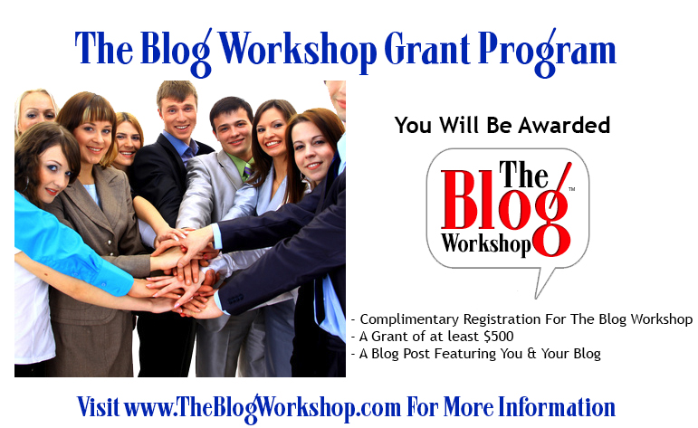 The Blog Worskshop Online Conference Grant Pic