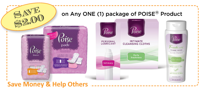 Poise Product Bundle CommonKindness Summer Coupon