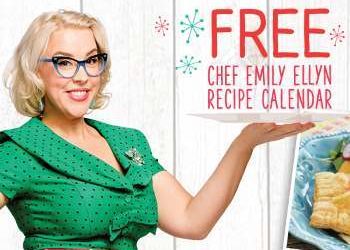 free 2018 recipe calendar