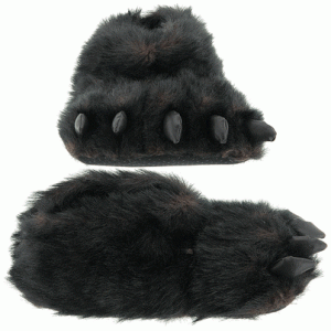 fuzzy slippers