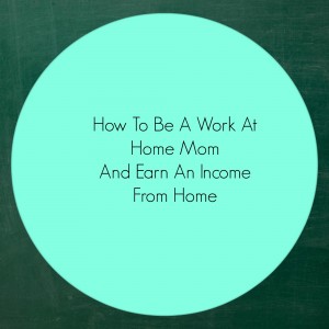 how to be a work at home mon