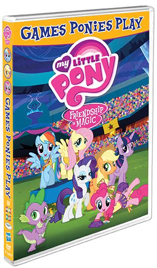 MY LITTLE PONY FRIENDSHIP IS MAGIC: GAMES PONIES PLAY HITS DVD ...